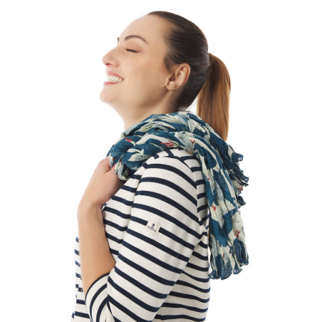 Foulard à motifs marins | Mousqueton