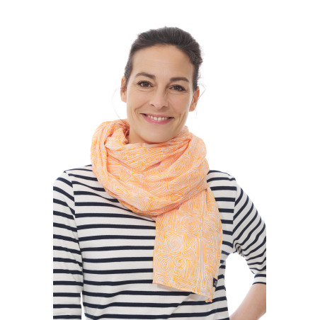 Foulard à motifs marins | Mousqueton
