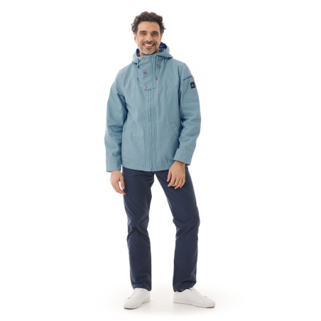 Veste en toile bleu provençal BADEN homme | Mousqueton
