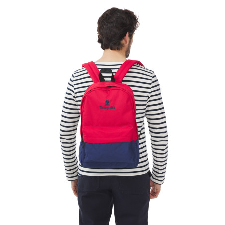 Sac à dos bicolore | Mousqueton