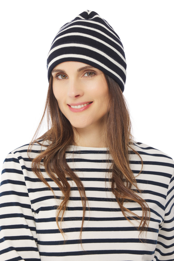OUESSANT BICOLORE Marine - Ecru