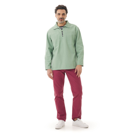 Vareuse de marin vert clair opale | Mousqueton
