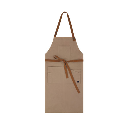Tablier de cuisine camel I Mousqueton