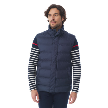 Doudoune sans manches homme bleu marine | Mousqueton