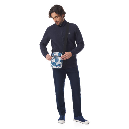 Sac imperméable à motifs baleine | Mousqueton