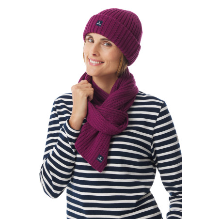 Bonnet cotelé en laine | Mousqueton
