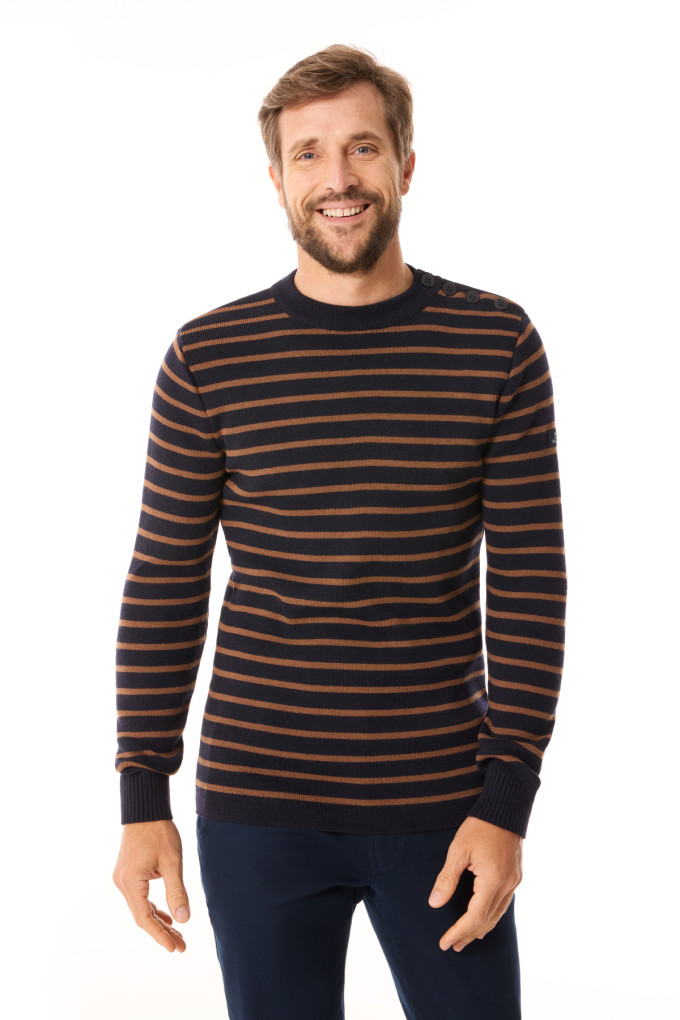 MORBIHAN BICOLORE NAVY - COGNAC