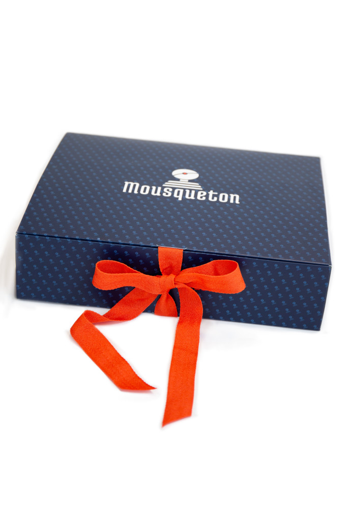 BOITE CADEAU RECTANGLE MARINE