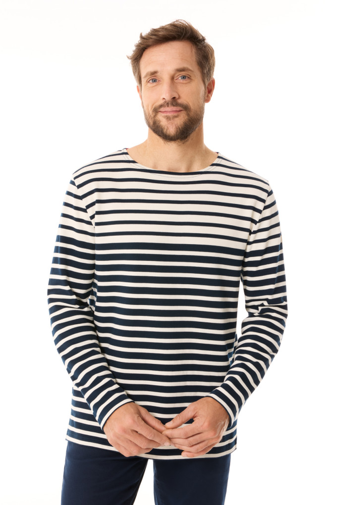 MARIUS BICOLORE MARINE - ECRU - ECRU - MARINE