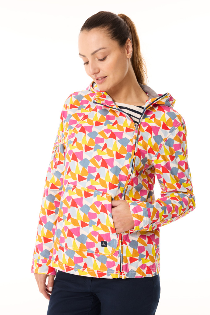 SAUZON PRINT-S FANION ECRU - TULIPE