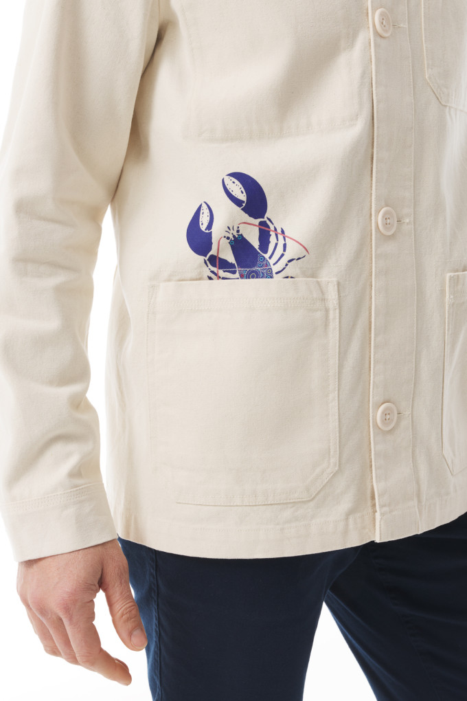 HIZILIG S.VEILLARD SPECIAL HOMARD ECRU CHINE