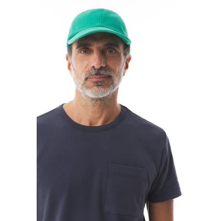 Casquette baseball réglable vert jade | Mousqueton