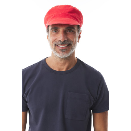 Casquette de marin breton rouge | Mousqueton
