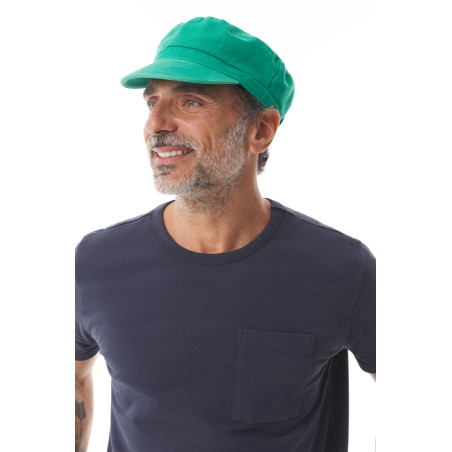 Casquette de marin breton vert jade | Mousqueton