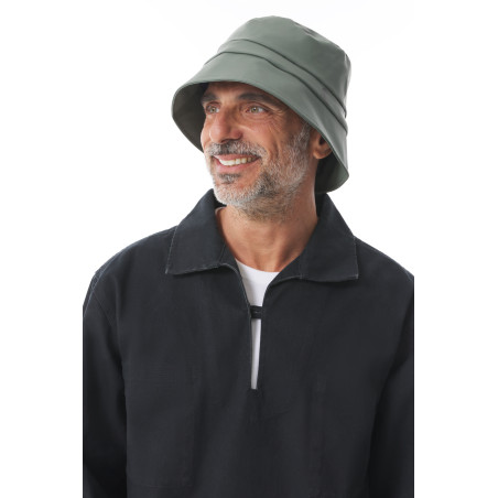 Bob de pluie mixte vert kaki | Mousqueton