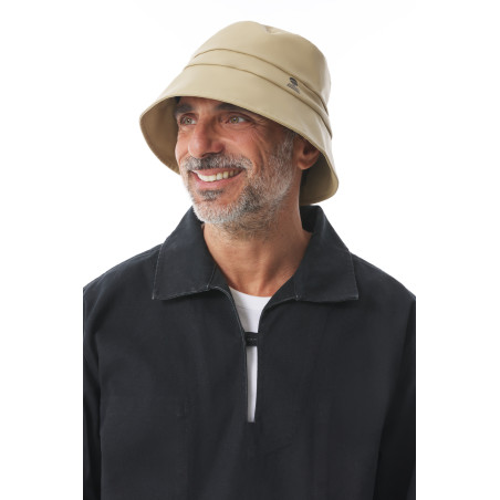 Bob de pluie mixte beige sable | Mousqueton