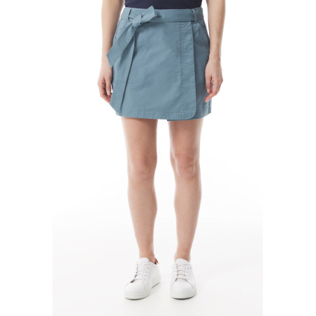 Jupe short femme bleu provencal