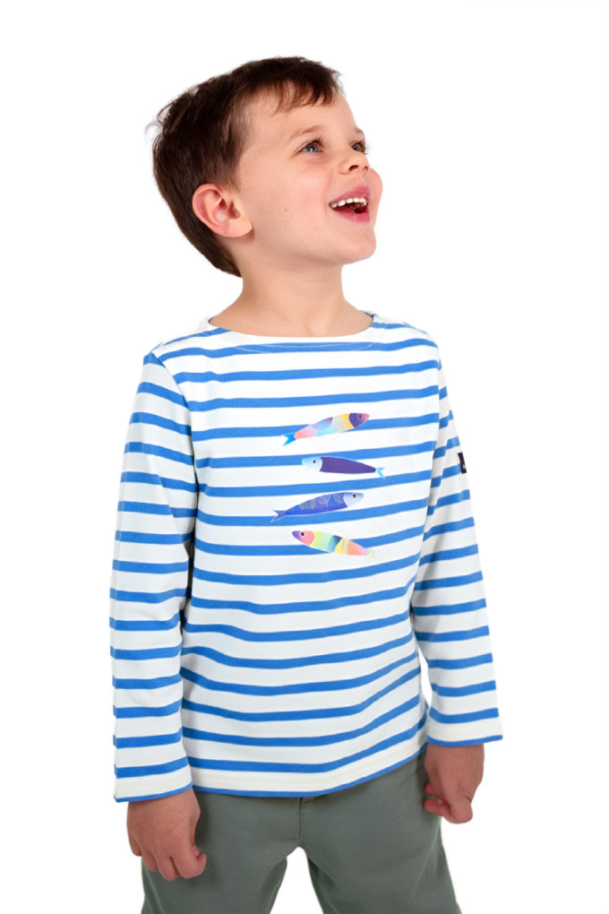 MARIO KID S.VEILLARD BICOLORE SARDINES ECR-BLE