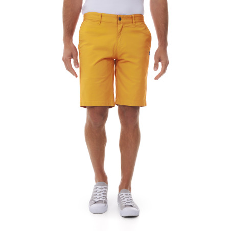 Bermuda homme jaune orangé | Mousqueton