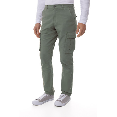 Pantalon cargo Homme vert kaki | Mousqueton