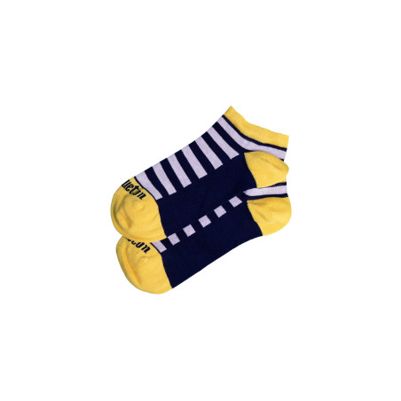 Chaussettes basses en bambou marine | Mousqueton