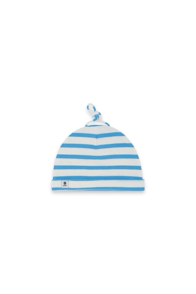 MIMI BABY BICOLORE ECRU - BLEUET