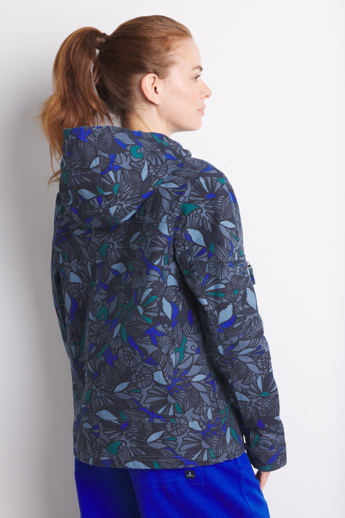SAUZON PRINT-S AQUA COBALT