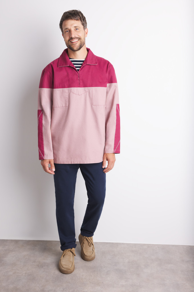 DAOUCACHOU MAUVE - BRIQUE