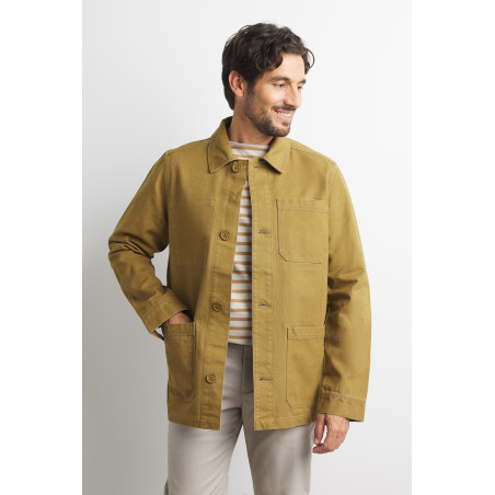 Veste de travail homme marron bronze | Mousqueton
