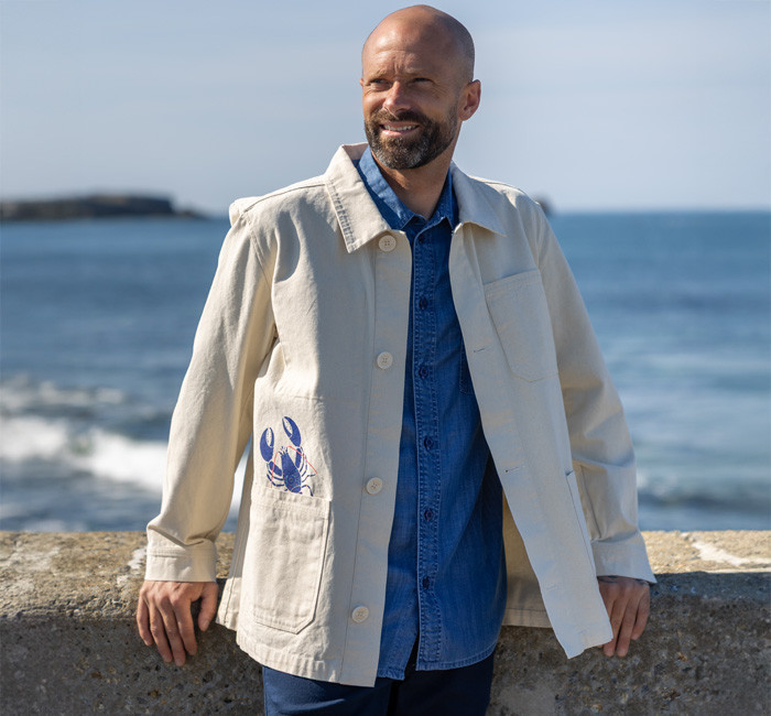 Veste été homme légère et décontractée | Collection marine