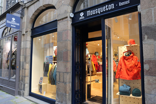 Façade nouvelle boutique Rennes