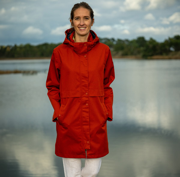 Une parka élégante et très féminine