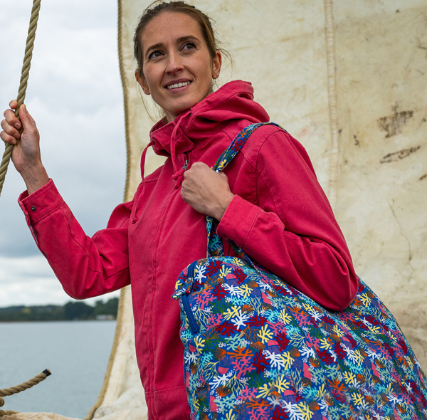 Un sac en toile de coton